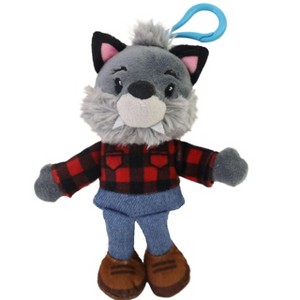 Sharewood Forest Friends Backpack Clip Walter the Wolf - 1 of 2