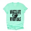Simply Sage Market What's Life Without Goals Short Sleeve Tee - 2 of 4