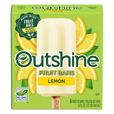 Outshine Lemonade Frozen Fruit Bar - 6ct : Target