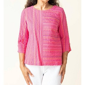 Women's Baja Weave Button Back Pullover - habitat - 1 of 4