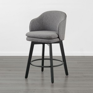 Spruce&Spring Modern Swivel Counter Height Bar Stools with Arm - 1 of 4