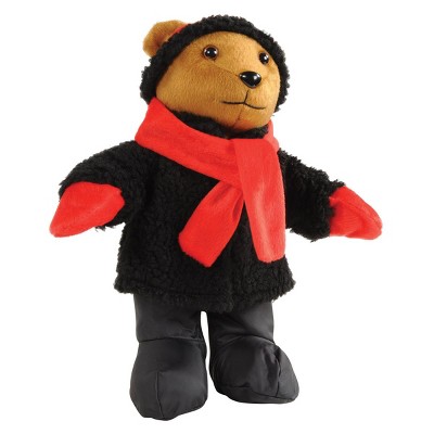 Brown Plush Weather Bear with Seasonal Outfits Set