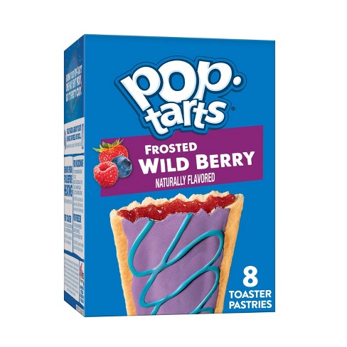 Delicious Pop-Tarts Frosted Strawberry Toaster Pastries, 8 Count Box, 13.5  oz, Ready-to-Eat