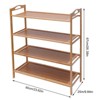 YIYIBYUS 4-Tier Shoe Rack Open Shoe Storage Organizer - 3 of 4