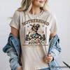 Motherhood Mama Rock T-Shirt, Retro White and Natural Tee for Strong and Rocking Mothers| OrnamentallyYou - 4 of 4