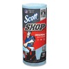 Scott Shop Towels, Standard Roll, 1-Ply, 9.4 x 11, Blue, 55/Roll, 30 Rolls/Carton - 2 of 4