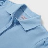 Girls' Short Sleeve Interlock Uniform Polo Shirt - Cat & Jack™ - 3 of 3