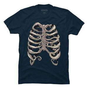 Men's Design By Humans Your Rib Is an Octopus By huebucket T-Shirt - 1 of 4