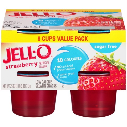 Jello Sugar Free Jello Cup Nutrition - Nutrition Pics