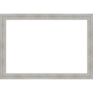 Amanti Art Rustic White Wash Framed Dry Erase Magnetic Board - 1 of 4