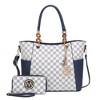 MKF Collection Merlina Circular Print Women’s Tote Bag with matching Wallet by Mia K - 2 of 4
