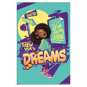 Trends International Karma's World - Follow Your Dreams Framed Wall Poster Prints - 1 of 4