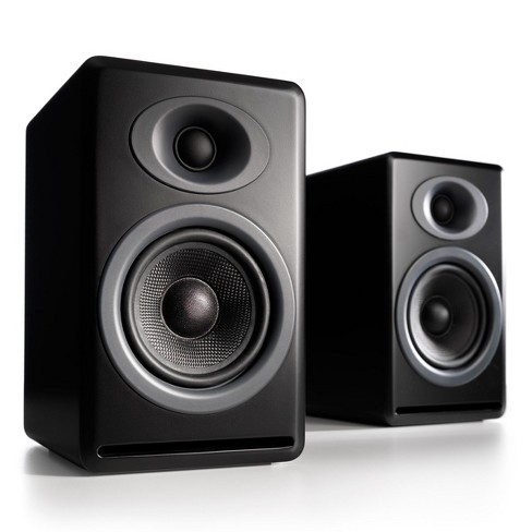 Audioengine P4 Passive Bookshelf Speaker - Pair (black) : Target