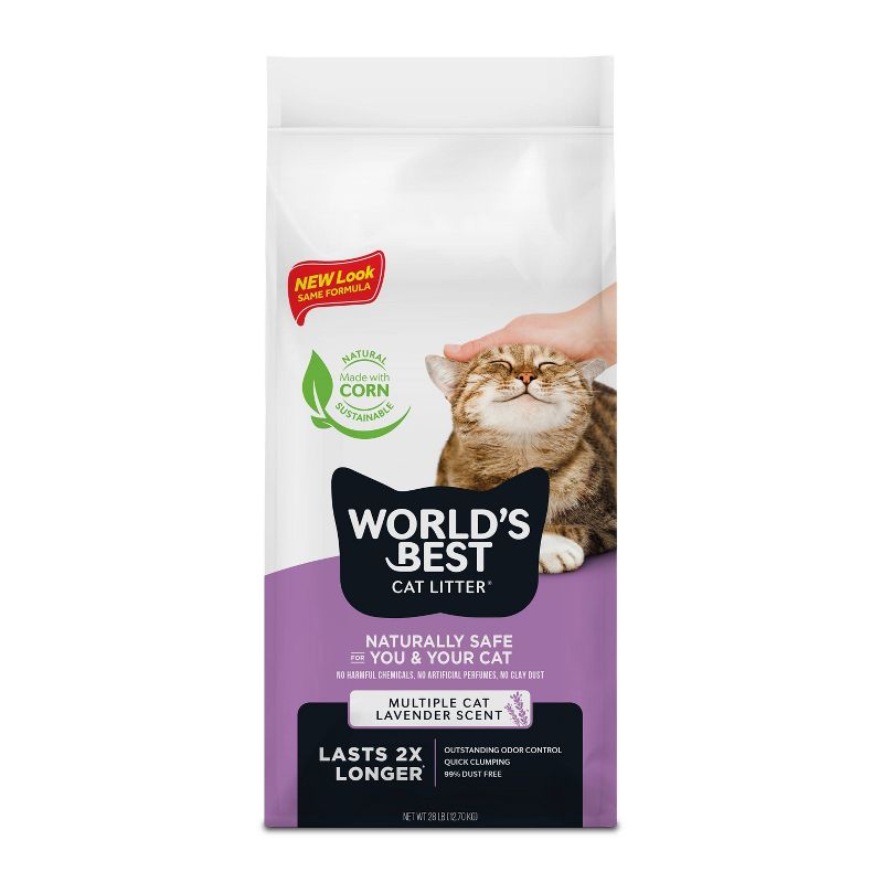 World's Best Cat Litter- Lavender Scented Cat Formula, 1 of 7