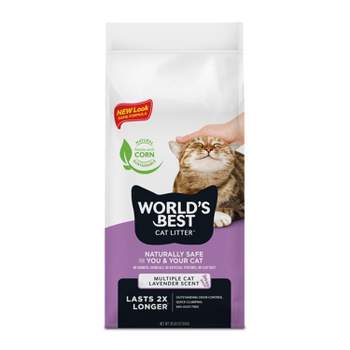 World's Best Cat Litter- Lavender Scented Cat Formula