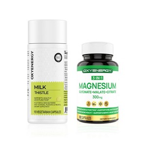 OXYENERGY Milk Thistle & Magnesium Bundle - 1 of 1