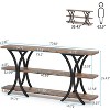 Tribesigns 70.87 Inch Narrow Console Table - image 3 of 4