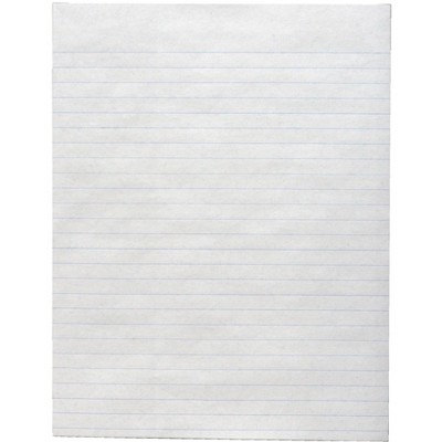 School Smart Newsprint Paper, California Approved, 8-1/2 x 11 Inches, White, 500 Sheets