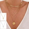 Clotth Sterling Silver Cross Pendant Necklace - Minimalist Style with 925 Silver and Sparkling Zirconia, Chic Collarbone Chain Jewelry for Women - 4 of 4