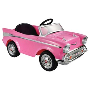 Kid Motorz 12V Chevrolet Bel Air Powered Ride-On - Pink - 1 of 4