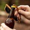 Foster & Rye Faux Wooden Sunglasses Bottle Opener - Novelty Beer Opener Sunglasses, Gifts for Beer Lovers, Wood - 2 of 3