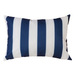 Chery Life 14" x 20" Horizon Stripe Pillow, Outdoor & Indoor Use - 1 of 4
