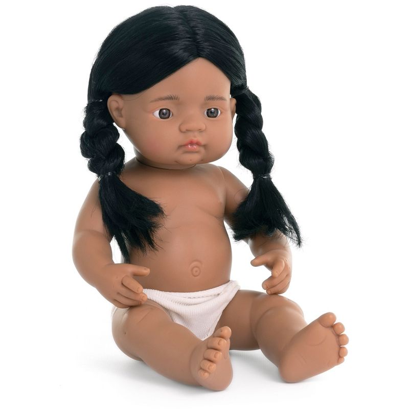 Miniland Anatomically Correct 15" Baby Doll Girl, 1 of 4