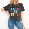 Simply Sage Market Checkered Bunny Coquette Distressed Boxy Crop Top - 2 of 4