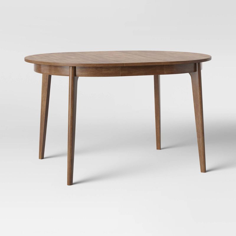 Astrid Mid-Century Round Extendable Dining Table - Threshold™, 4 of 17