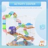 Gulches 18" 5 - Tier Hamster Cage with Tubes, Tunnels, Water Bottle, Food Dish, Exercise Wheel - Light Blue, Ideal for Gerbils Too - 4 of 4