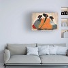 Canvas Wall Art - Alonzo Saunders 'Meditation Contemplation' Wall Art for Living Room, Bedroom, or Office Décor by Trademark Fine Art - 32 x 22 Inches - 3 of 4