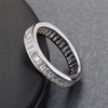 Baguettes Eternity Wedding Band Ring for Women Cubic Zirconia Ginger Lyne Collection - 2 of 4