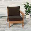 WestinTrends  Avalon Outdoor Patio HDPE Right Arm Facing Sectional Corner Club Chair with Patio Cushions - 2 of 4