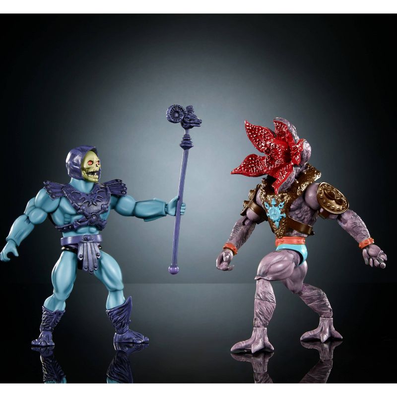 Masters of the Universe X Stranger Things Skeletor and Demogorgon Action Figure Set - 2pk, 5 of 8