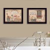 Gulches "Wash Room" 2-Piece Vignette by Pam Britton - Black Framed Print, Ready-to-Hang Wood Art for Washrooms, Powder Rooms - 4 of 4