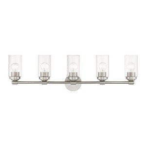 Livex Lighting Whittier 5 - Light Vanity in  Brushed Nickel - 1 of 4