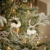 Melrose Bubbled Deer Ornament (Set of 6) - 2 of 4