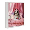Stupell Industries Bunny with Breakfast In Bed, 12" x 12" - 3 of 4