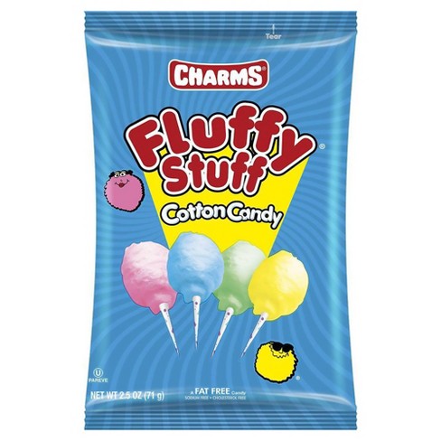 Charms Fluffy Stuff Cotton Candy, Packaged Candy