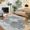 Machine Washable Area Rug for Bedroom Foldable Ultra Thin Low Pile Carpet Non Slip Indoor Floor Cover - 2 of 4
