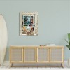 Stupell Industries Woman Coastal Beach Canopy Summer Ocean Scene Canvas Art - 3 of 4