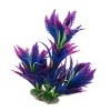 Unique Bargains Aquarium Tank Plastic Grass Plant w Ceramic Base 9.8" - 3 of 3