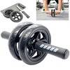 Ab Roller Wheel with Kneeling Pad for Abdominal and Core Strength Training for Men and Women - 3 of 4