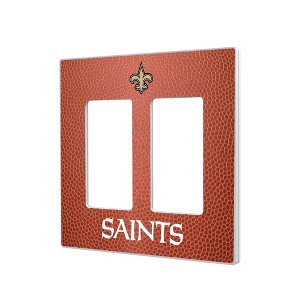 NFL NFC Teams Football Hidden-Screw Light Switch Plate for Double Rocker - 1 of 4