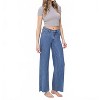 Women's High Rise Wide Leg Jeans - FLYING MONKEY - 3 of 4