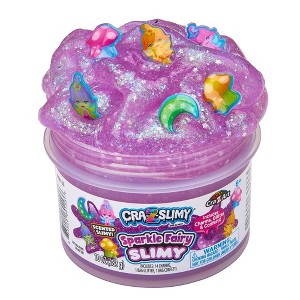 Cra-Z-Slimy Dome Topper Fairies Slimes and Putties: Educational Creativity Kit with 16 Pieces, 10oz - 1 of 4