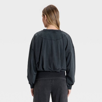 Women's Bubble Hem Long Sleeve Top - JoyLab' - image 2