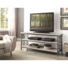 Fairhope Faux Marble Top TV Stand in Black - Lexicon - 2 of 4