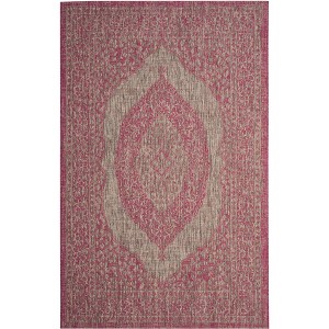 Courtyard CY8751 UV & Stain Resistant Non-Shedding Power Loomed Indoor/Outdoor Rugs - Safavieh - 1 of 4