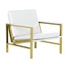 Studio Designs Home Atlas Modern Accent Chair with Padded Armrests Accent Armchair - 2 of 4